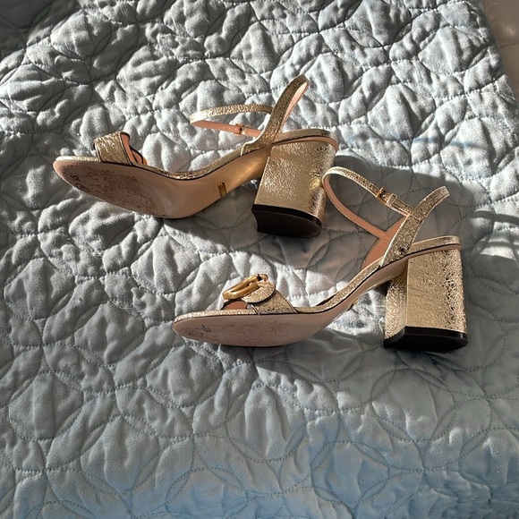 Gucci marmont metallic high heels size 36/6 - Picture 4 of 7